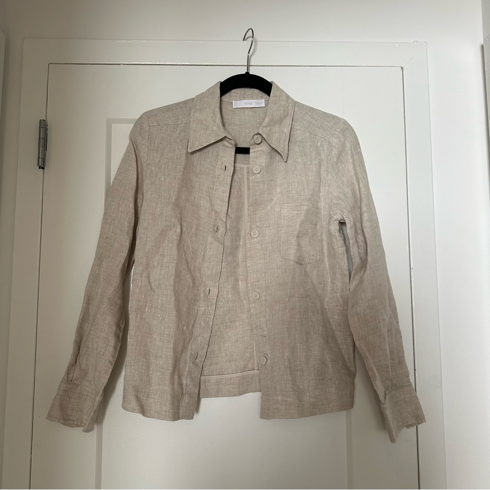 Mango Linen Shirt